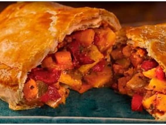 Vegan pasties and sausage rolls are taking the UK by storm recently - and Ginsters are soon set to release their own vegan alternative (Photo: Ginsters Triangle News)