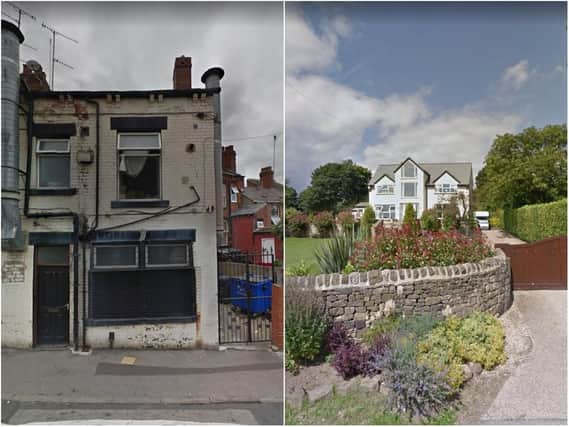 The cheapest and most expensive houses sold in Leeds in 2019 have been revealed.