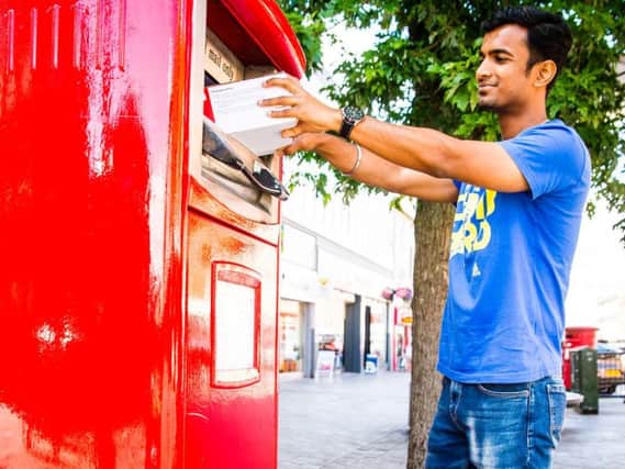 A parcel postbox (Photo: PA).