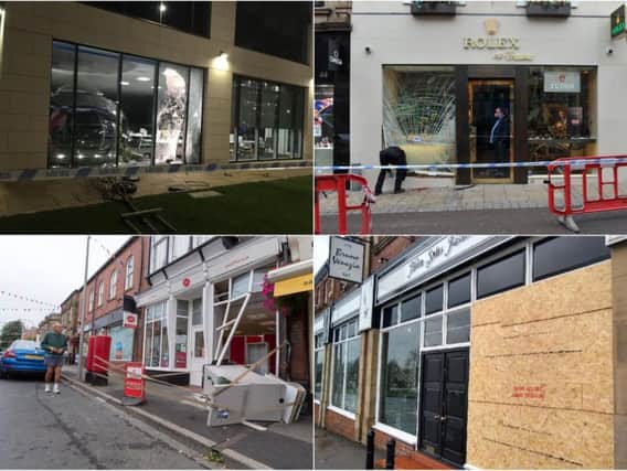 These are the 10 Leeds businesses that have been ram raided in the past two years.