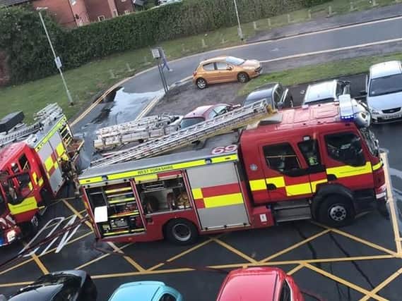 Fire services called to Lovell Park Heights in Leeds city centre