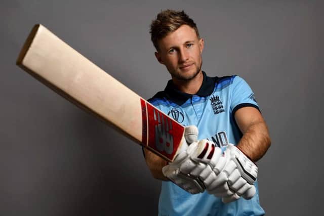 SWING HIGH: England's  Joe Root . Picture: Gareth Copley/Getty Images