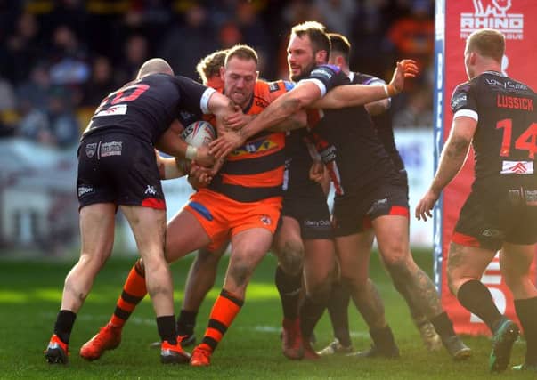 IN THE FRAME: astleford Tiger' Liam Watts. Picture Tony Johnson.
