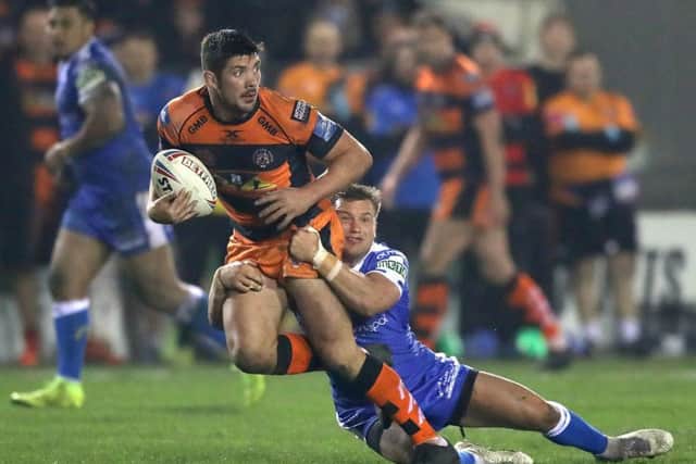 Castleford Tigers' Chris Clarkson is back in contention to play against St Helens on Sunday.
