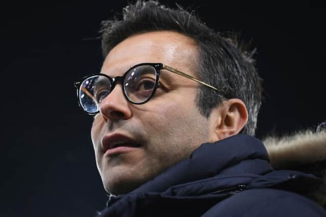 Leeds United majority shareholder Andrea Radrizzani.