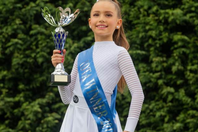Dancing star, Sienna Goldman.
