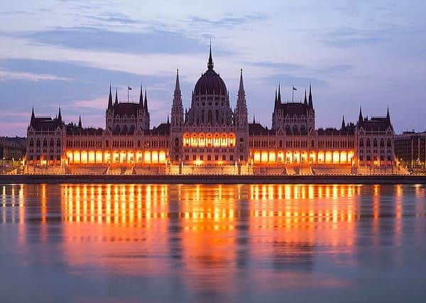 Badapest's light fantastic Hungarian Parliament
