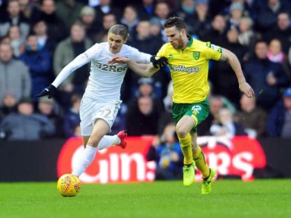 Leeds United forward Pawel Cibicki, who is wanted on a permanent deal by Elfsborg.
