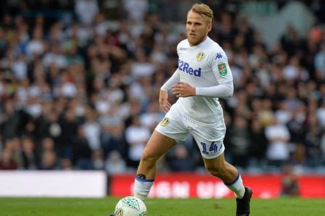 Leeds United playmaker Samuel Saiz.
