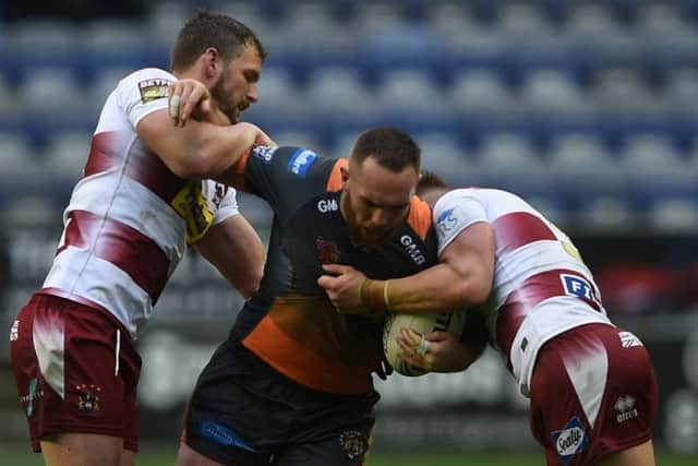 Castleford Tigers' Daniel Smith.