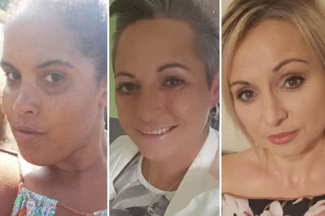 Hazel Ashton, Emma Kerr and Rachel Kerr will be shaving their heads to raise money for Cancer Research UK.