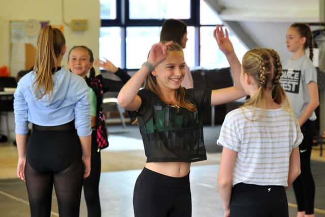 Young hopefuls audition for The Wizard of Oz.