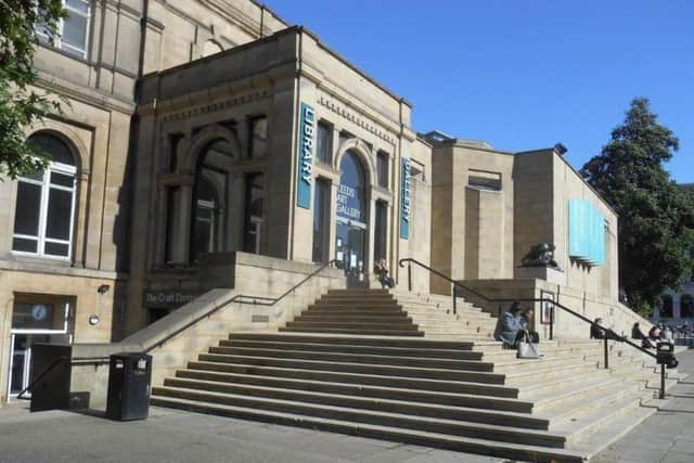 The protest is being held outside Leeds Art Gallery on Thursday.