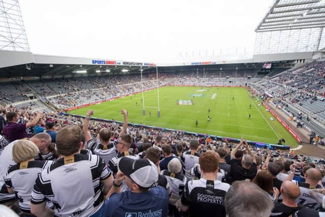 Magic Weekend at St James's Park, Newcastle last year.