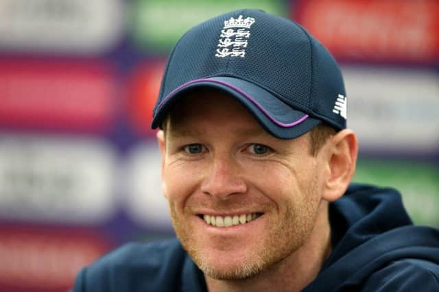 England's Eoin Morgan.