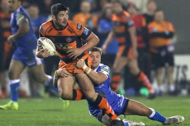Castleford Tigers' Chris Clarkson.