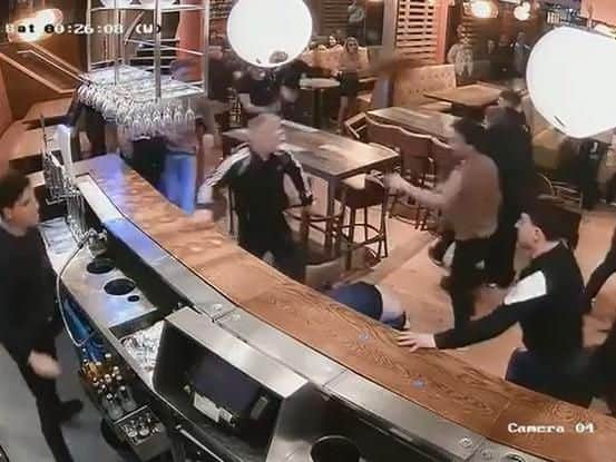21 men have appeared in court over the brawl at Arc Bar in Headingley