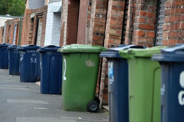 Leeds council have warned residents that failure to correctly sort their household rubbish could result in a fine.  PIC: Stu Norton.
