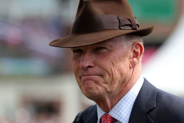 John Gosden, trainer of Oaks contenders Mehdaayih and Anapurna. PIC: Richard Sellers/PA Wire