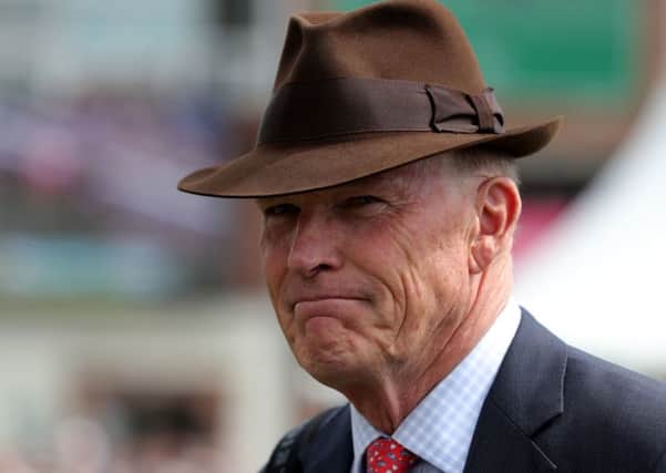 John Gosden, trainer of Oaks contenders Mehdaayih and Anapurna. PIC: Richard Sellers/PA Wire
