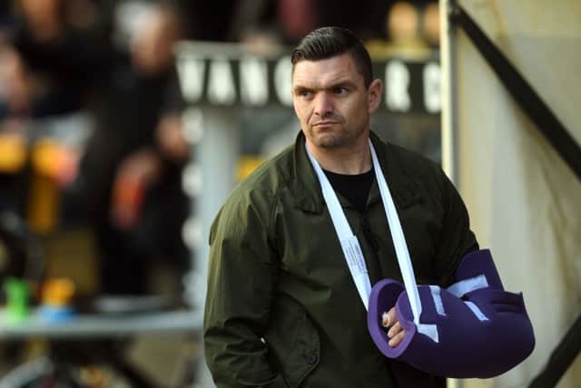 Wakefield's injured Danny Brough.