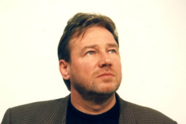 Christopher Woodhead, pictured before his trial in 2004.