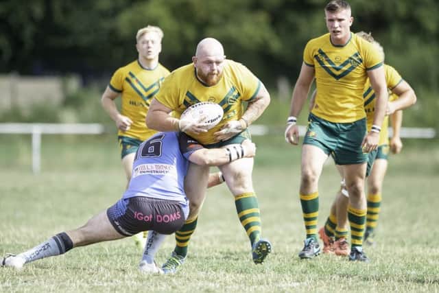 Jamie Fields will miss Hunslet Club Parkside's trip to Lock Lane tomorrow.