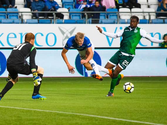 Erling Haaland in action for Molde.