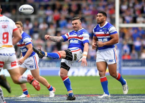 Wakefield's Danny Brough back in action against St Helens.