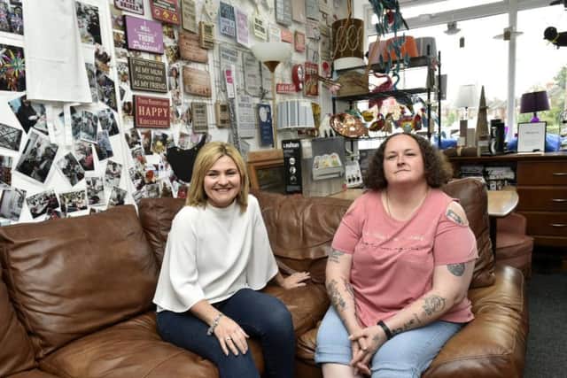 Sofas and armchairs are also available in the Aladdin's Cave of a shop.