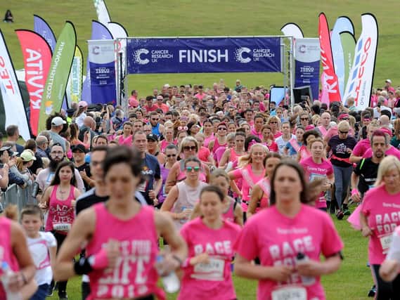 Thousands turned out for this year's Race for Life in Temple Newsam.