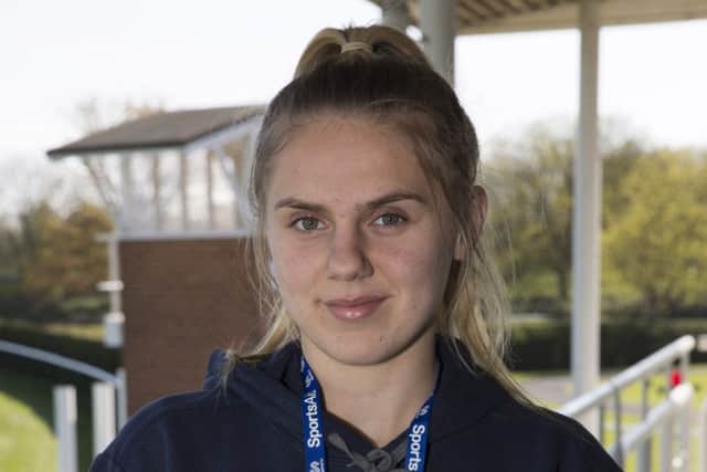 Hunslet Club boxer Abby Briggs.