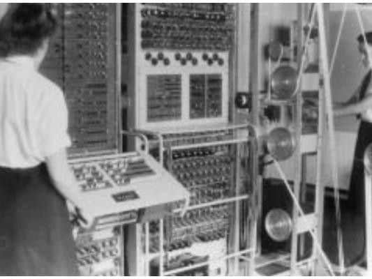 The group of workers at Bletchley Park are now being celebrated at a new exhibition at the venue, which marks the 75th anniversary of D-Day (Photo: Andy Stagg, courtesy Bletchley Park Trust)