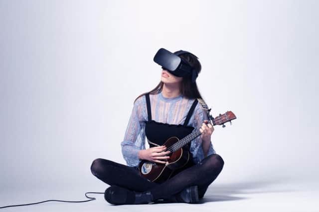 Leeds Beckett University student Kayleigh is using virtual reality to make music videos