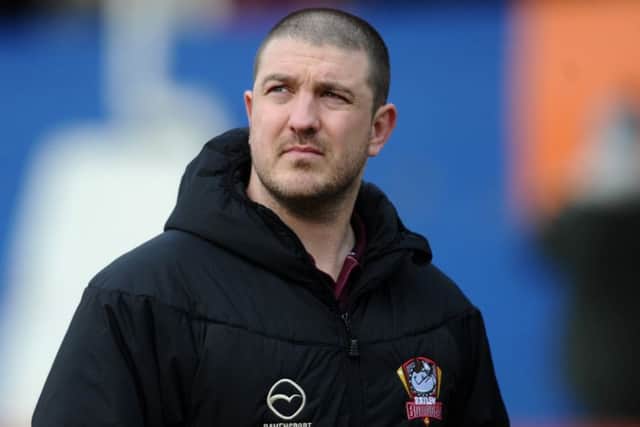 Batley coach Matt Diskin.
