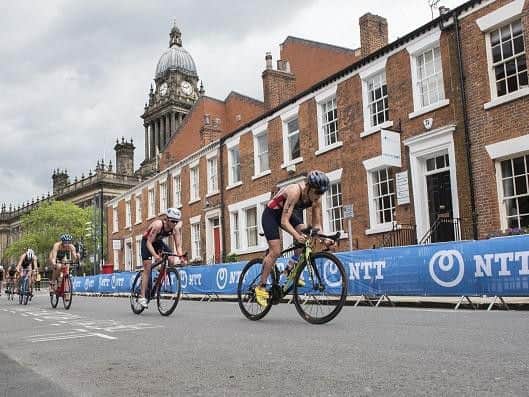 A number of roads around Leeds will be closed for the AJ Bell World Triathlon Leeds on 8 and 9 June