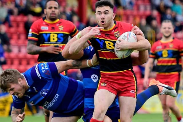 Dewsbury's Joe Martin.