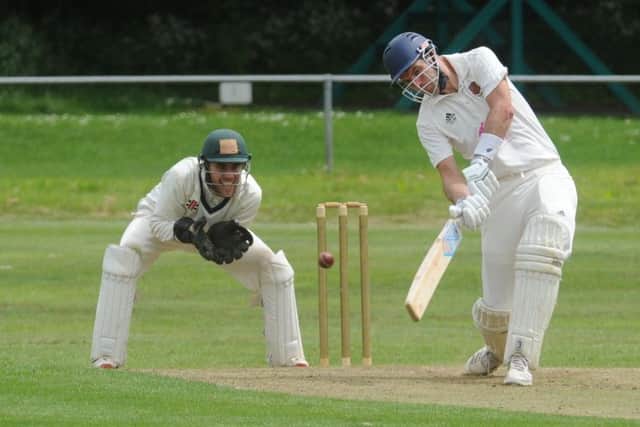 Tom Lester, of Horsforth Hall Park, goes on the offensive. PIC: Steve Riding