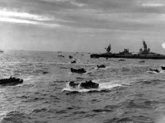 Strong winds and rough seas made the landings difficult, but further postponement would have pushed the invasion back to 19 June
