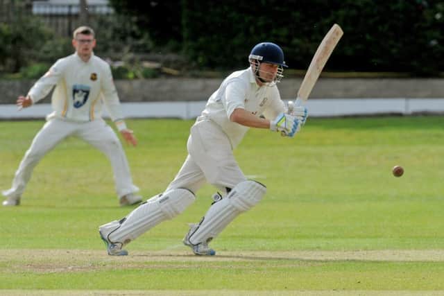 Woodlands batsman Tim Jackson who scored 22 against visiting Pudsey St Lawrence. PIC: Steve Riding