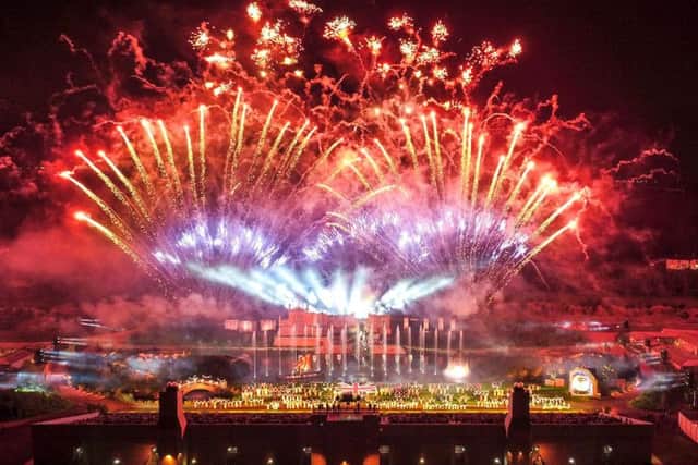 Kynren spectacular firework shw