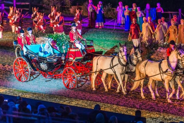 Lavish pomp and pageantry