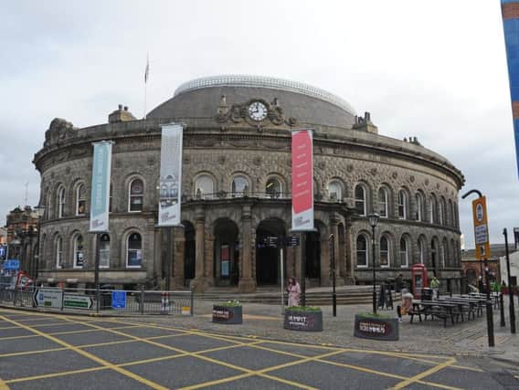 The Corn Exchange in Leeds. Picture by Tony Johnson.