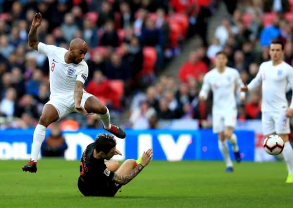 England's Fabian Delph, in action against Croatia last November. Picture: Mike Egerton/PA