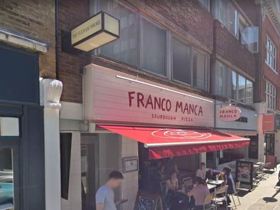 A London Franco Manca (Photo: Google).