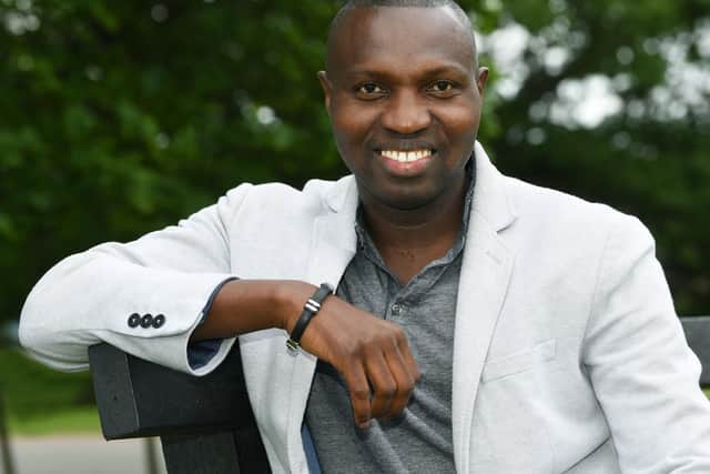 Dawda Jatta. Pictures by Jonathan Gawthorpe.
