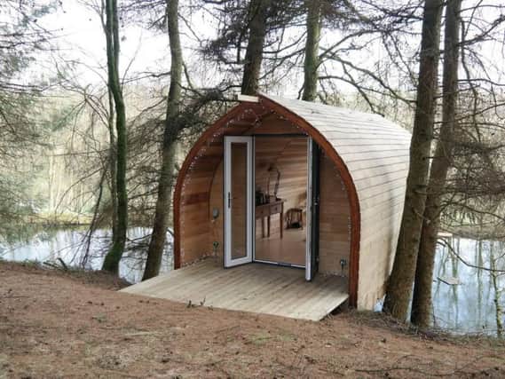 Expect some serious peace and quiet in this treehouse in Calderdale - but with the bathroom facilities in a separate cabin, remember to bring some sturdy slippers!