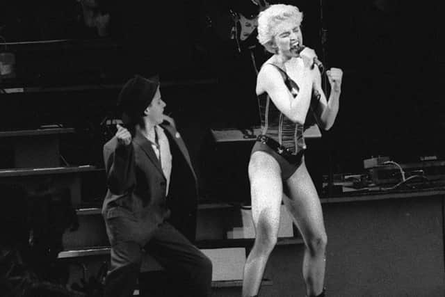 Madonna strutted her stuff to hits including Material Girl, True Blue and Into The Groove at a mammoth gig in Roundhay Park in August 1987 that was shot right through with the sex factor.