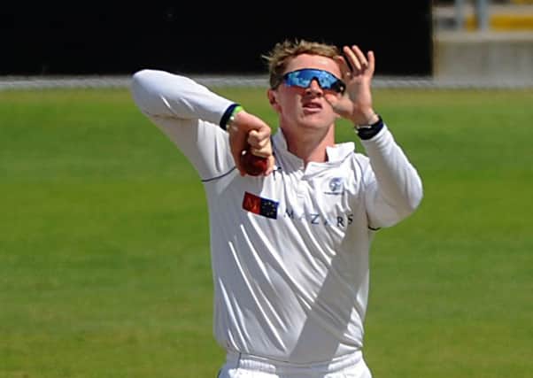 Dom Bess: Last match on loan to Yorkshire.