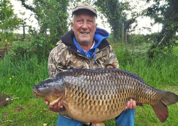 RECORD CATCH: Fishery expert John Leyland has broken the venue record at Bradford No 1s Knotford fishery with this stunning 40lb common bream as lakes continue to perform well.